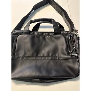 Black laptop bag